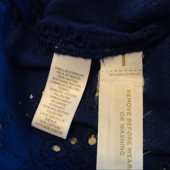 LOFT Purple Dress - Picture 8 of 8